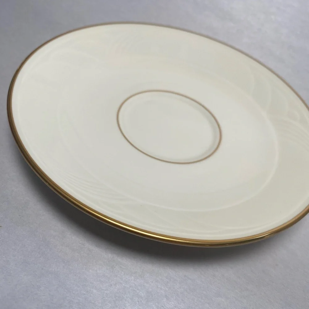 Single Replacement Lenox SAND DUNE Gold Tea Cup & Saucer Brand New